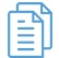 A paperwork icon.